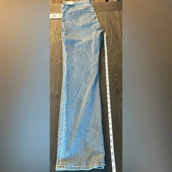 True Religion Originals Women’s Jeans Billie Mid Rise Straight Size 33 NWT - Picture 12 of 16